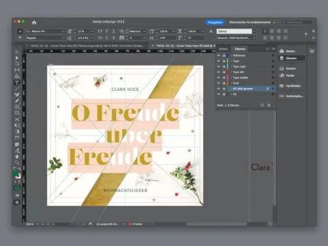 Unser Prozess: Darstellung zur Reinzeichnung bei Grafikdesign-Projekten