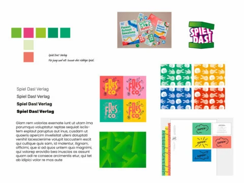 Unser Prozess: Darstellung zur Moodboard-Erstellung bei Webdesign-Projekten