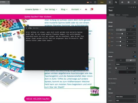 Unser Prozess: Darstellung zur Programmierung von Webdesign-Projekten