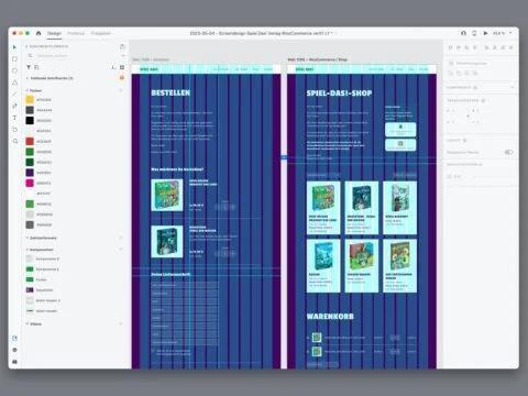 Unser Prozess für Webdesign Mainz: Darstellung zur Weiterentwicklung von Webdesign-Projekten